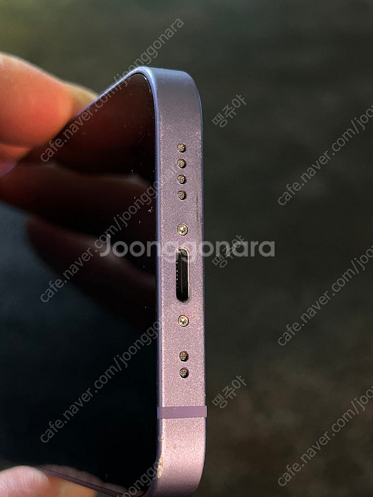 아이폰12미니 퍼플 64GB--7