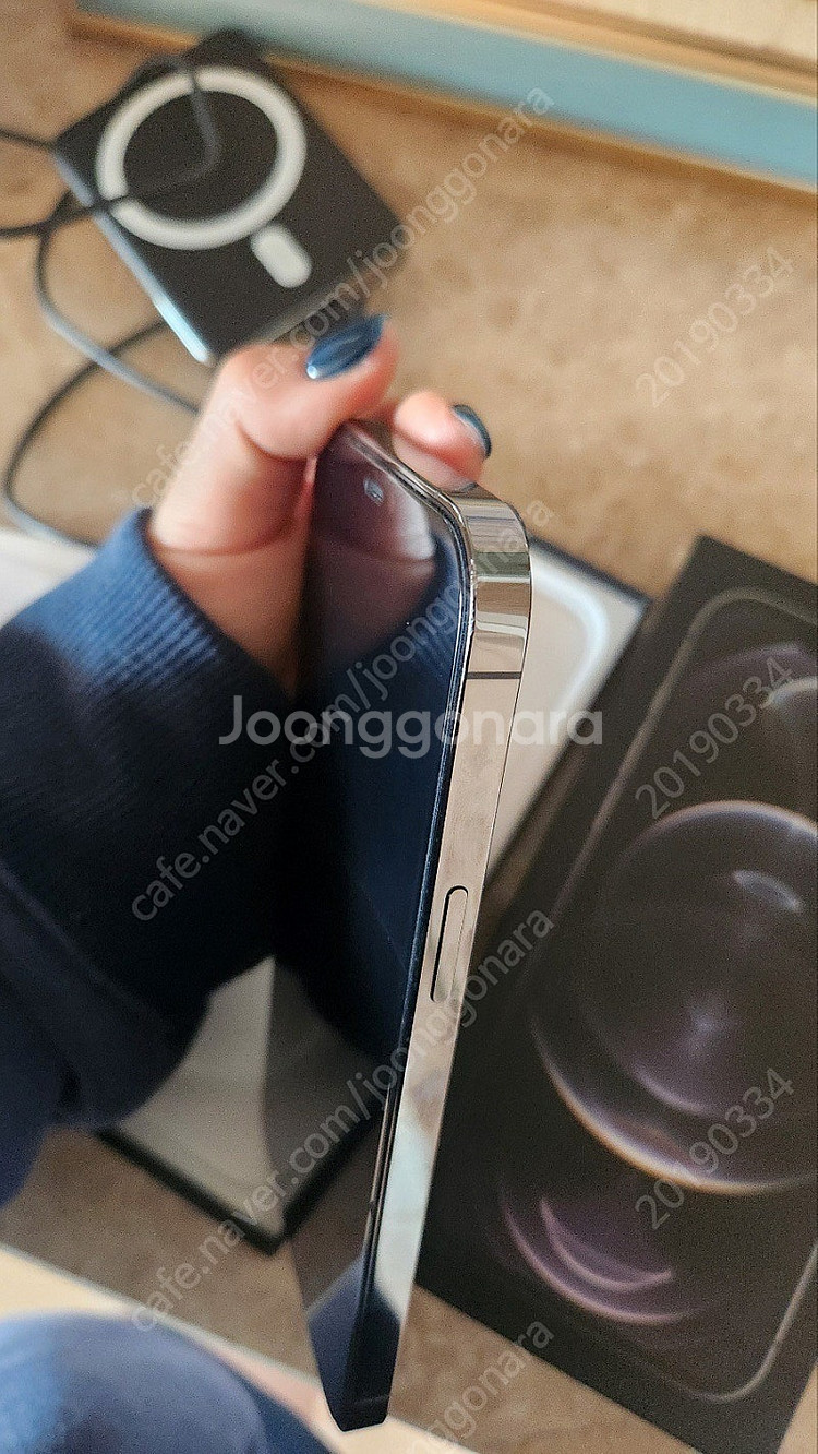 설명글 필독!! 풀박스 아이폰 12프로맥스 그래파이트 ...--9