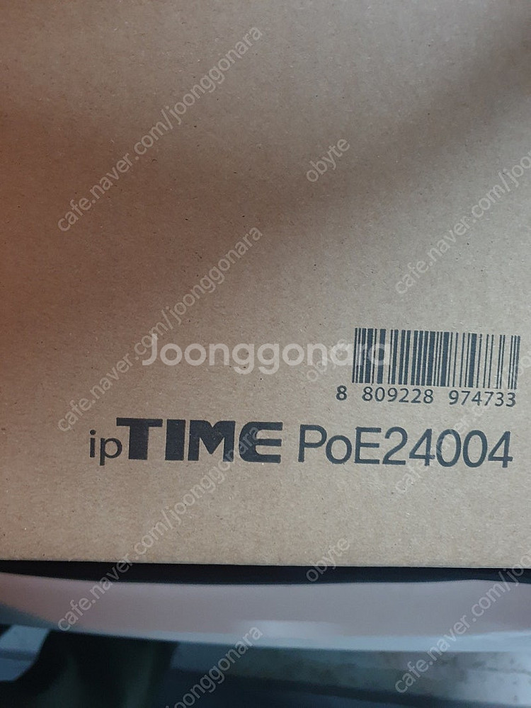 (미개봉) ipTIME PoE 24004 스위치허브 2...--3