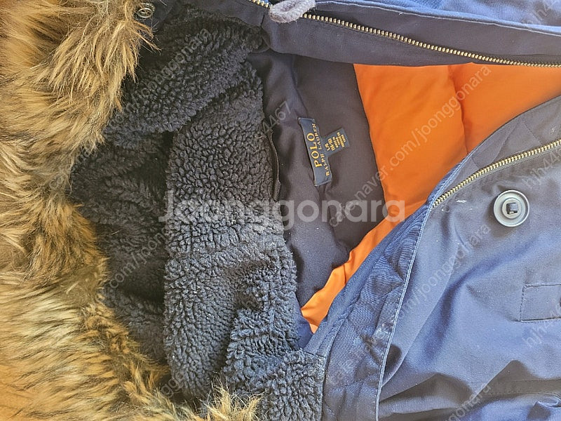 폴로키즈 패딩 사이즈 L/G 가격 내림 폴로 정품--5