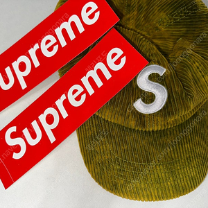 Supreme 슈프림 Supreme Corduroy S Logo 6-Pa