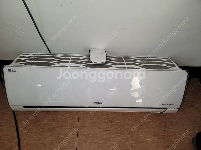 21년식 엘지오브제2in1중 벽걸이.실외기만 팝니다--1
