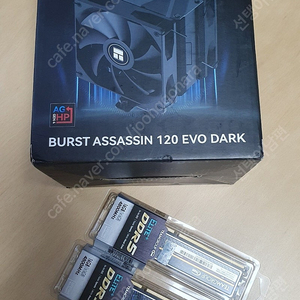 Thermalright Burst Assassin 120 Evo Dark + Teamgroup DDR5-4800 CL40 Elite Plus 블랙 32GB(16x2)