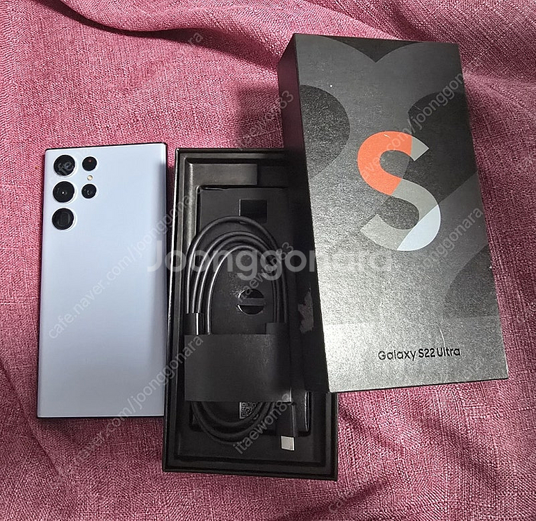 갤럭시 울트라 22 자급제 512GB 삼성공홈 온니컬러 스카이블루--7