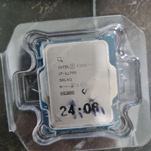 12세대 i7-12700 CPU 단품