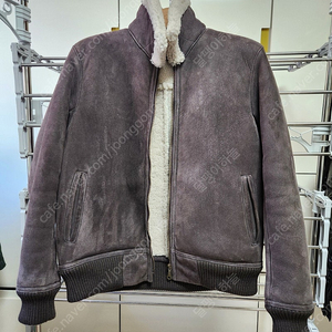 오웬베리 Willis Shearling Sheepskin Jacket - Kimbo Cream