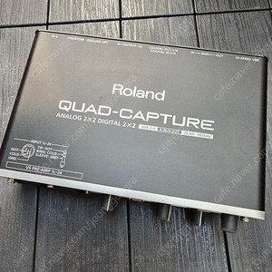 Roland QUAD-CAPTURE 롤랜드 쿼드캡처 오디오인터페이스 팝니다