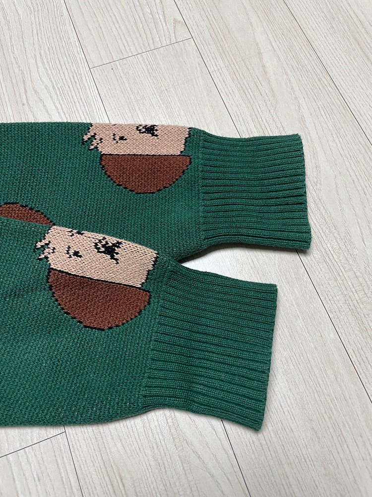 리미떼두두 양락이 니트 M gs반택포--2