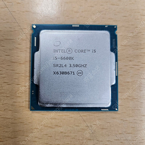 i5 6600k CPU 팝니다