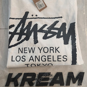 스투시 월드투어 롱슬리브Stussy World Tour 긴팔 티셔츠