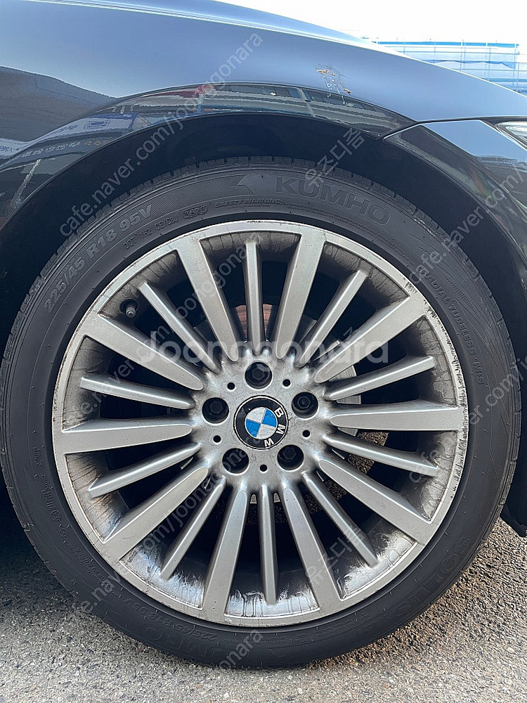 순정품 BMW 416 휠타이어 세트 한대분 / 4시리즈...--1