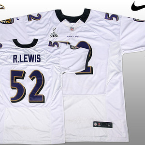 NFL Baltimore Ravens 레전드 #52 Ray Lewis On Field풋볼져지 빅사이즈 정품Nike 60(125-130) (무료배송)/희귀소장품