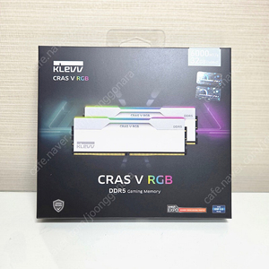 ESSENCORE KLEVV CRAS V RGB DDR5 게이밍 메모리 32GB WHITE [새상품]