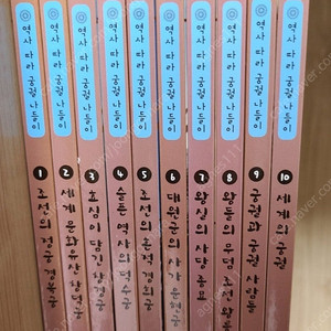역사따라 궁궐나들이 소전집10권