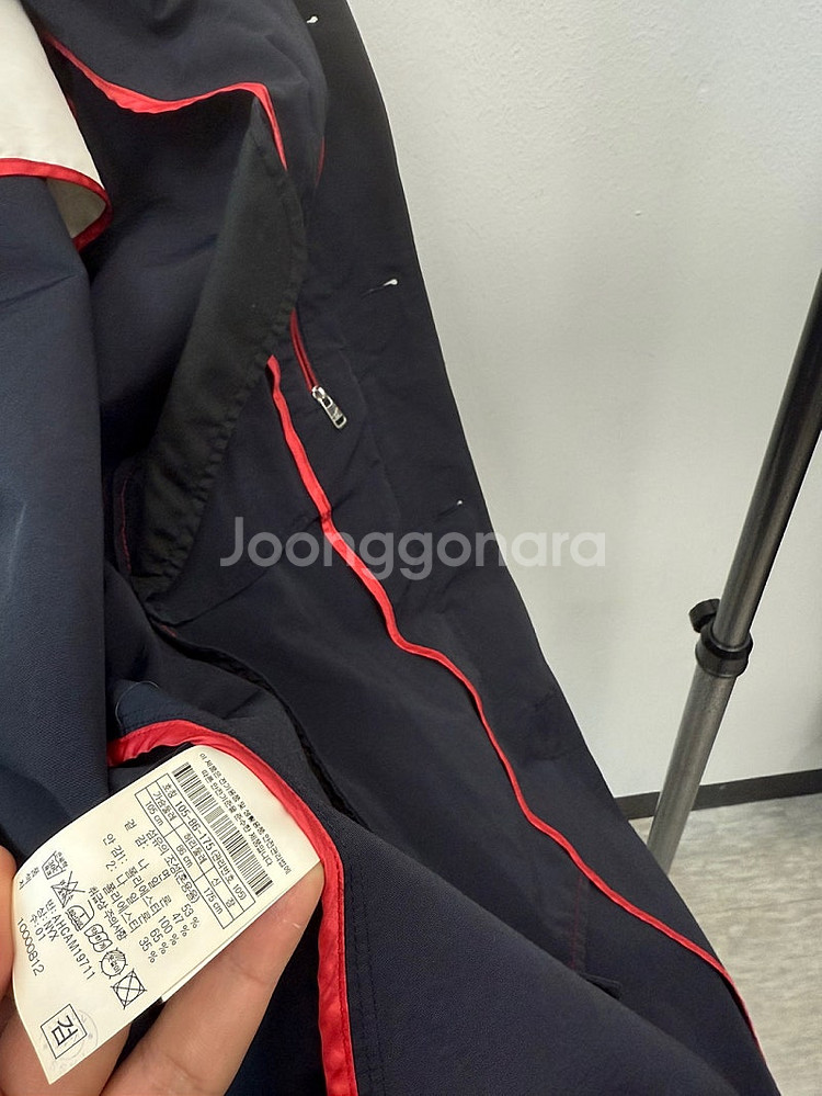 100-105) 루이비통 시어서커 셔츠/헨리코튼 로고 ...--9