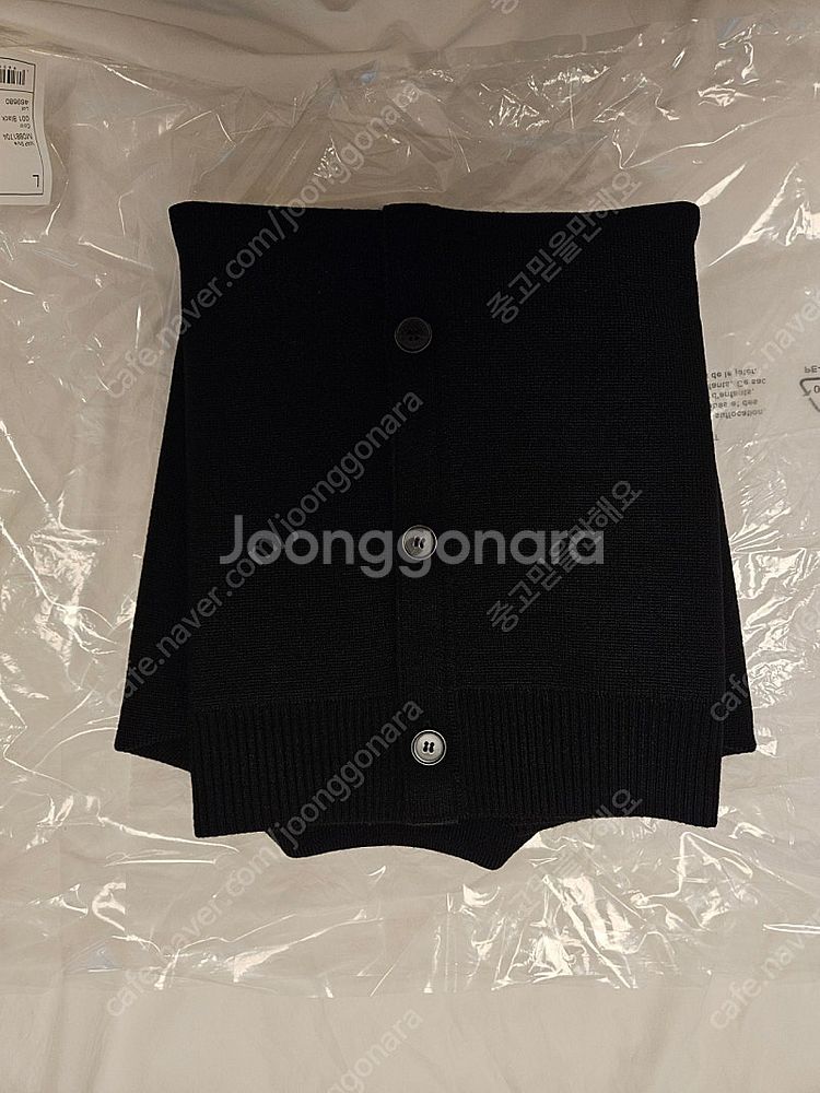 띠어리 / 23fw 카메론 가디건 블랙 / L--4