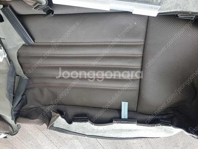 eq900 g90 전기형 순정 가죽시트 커버링 팝니다--0