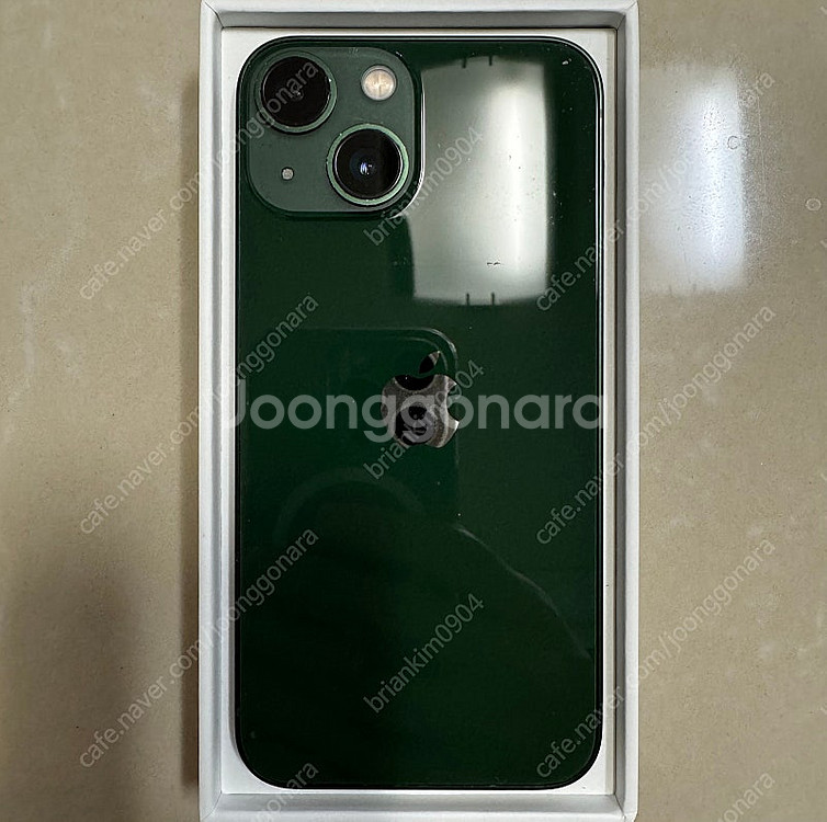 아이폰 13 미니 그린 256GB 팝니다--4