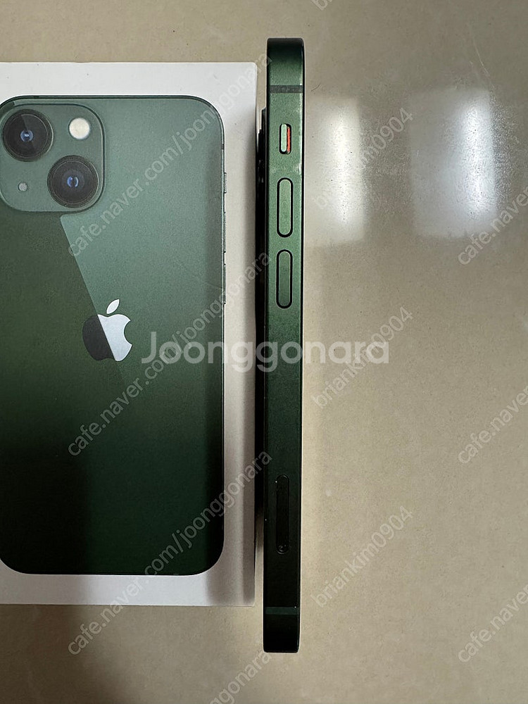 아이폰 13 미니 그린 256GB 팝니다--5