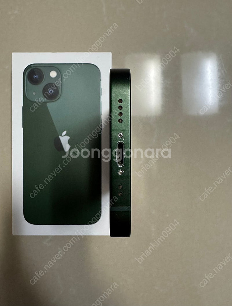아이폰 13 미니 그린 256GB 팝니다--7
