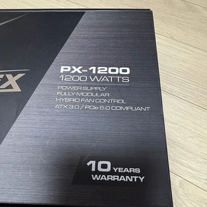 시소닉 VERTEX PX-1200 PLATINUM Full Modular ATX 3.0 (PCIE5) 팝니다. 4개월 사용 구매가 47만 27만 팝니다. 5090용 파워