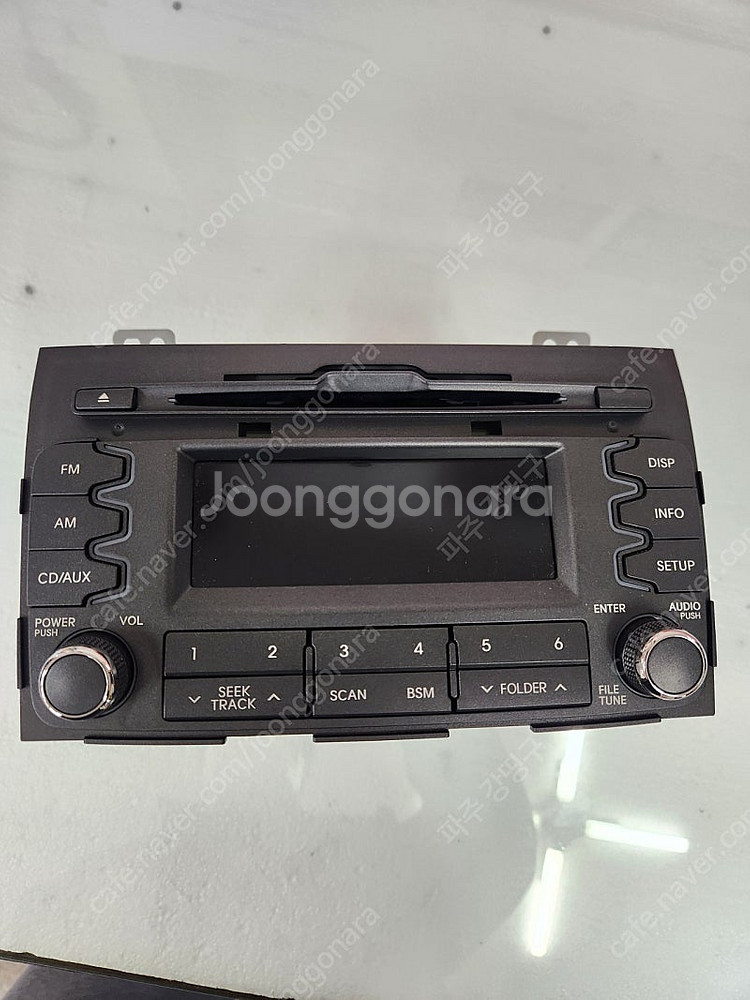 스포티지R 블루투스 순정오디오 팝니다.--1