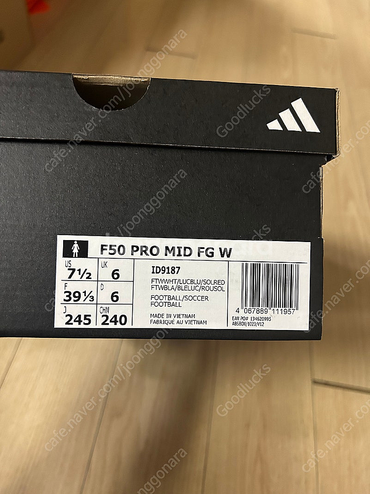 아디다스 F50 프로 우먼 FG--1