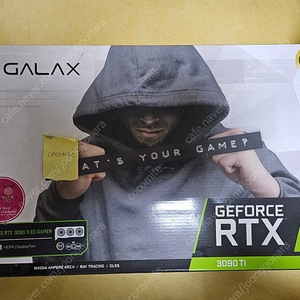 갤럭시 GALAX RTX 3090 Ti 판매합니다. (박스 있음, A/S 있음)