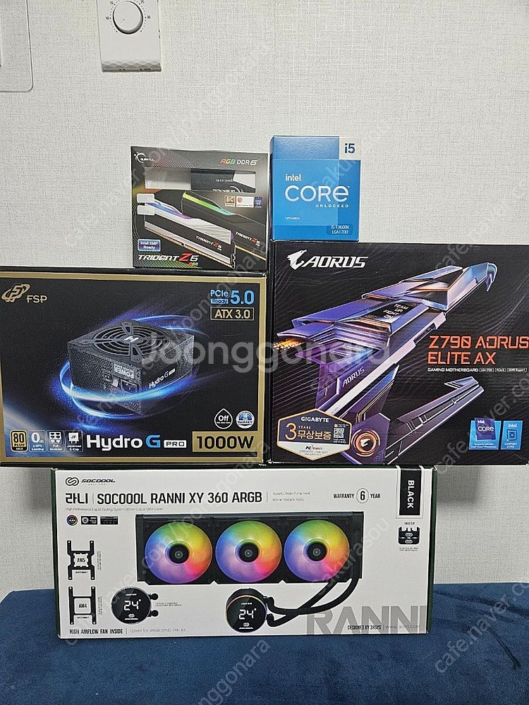 13600K + Z790 반본체 판매합니다.--3