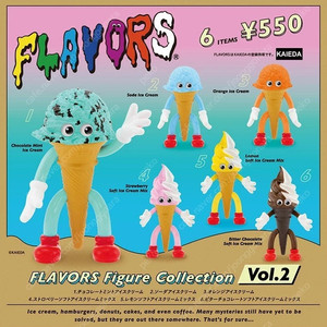 켄엘리펀트 FLAVORS 플레이버즈 아이스크림 피규어 컬렉션 Vol. 2