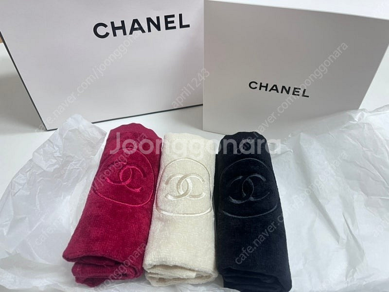 샤넬 타월(블랙등급 라꼴레시옹 기프트)--0