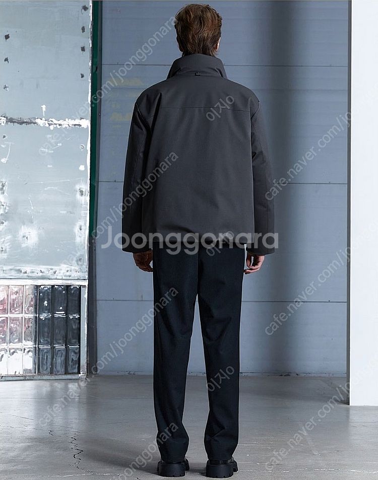 알레그리 23fw 시베리안 구스 다운 점퍼 패딩 챠콜 ...--2