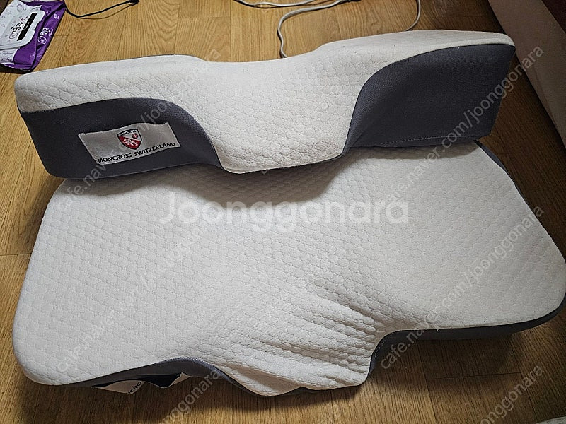 몽크로스 메모리폼 기능성 건강베개 3d 2개세트--1