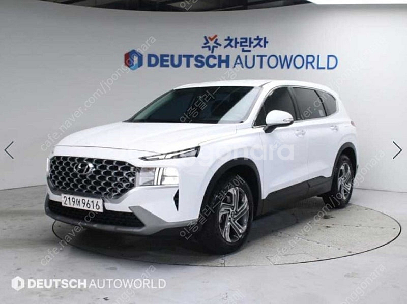 중고차 현대 더 뉴싼타페 디젤 2.2 AWD 프리미엄 ...--0