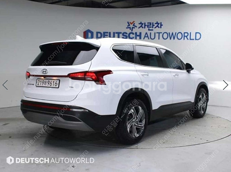 중고차 현대 더 뉴싼타페 디젤 2.2 AWD 프리미엄 ...--9