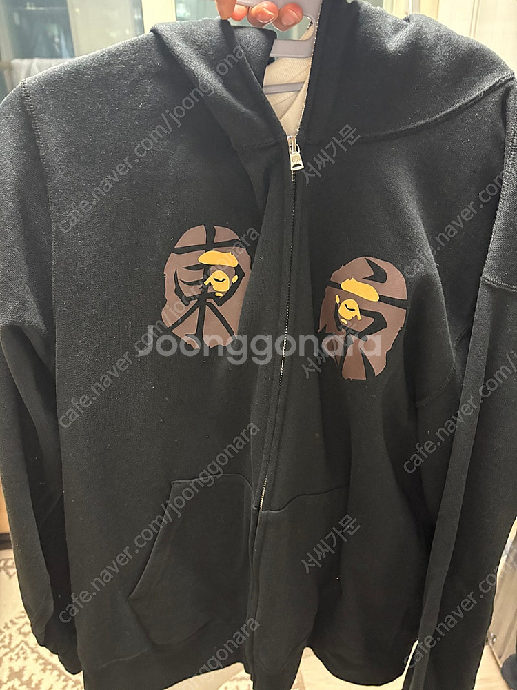 Bape souvenir full zip-up hood...--0