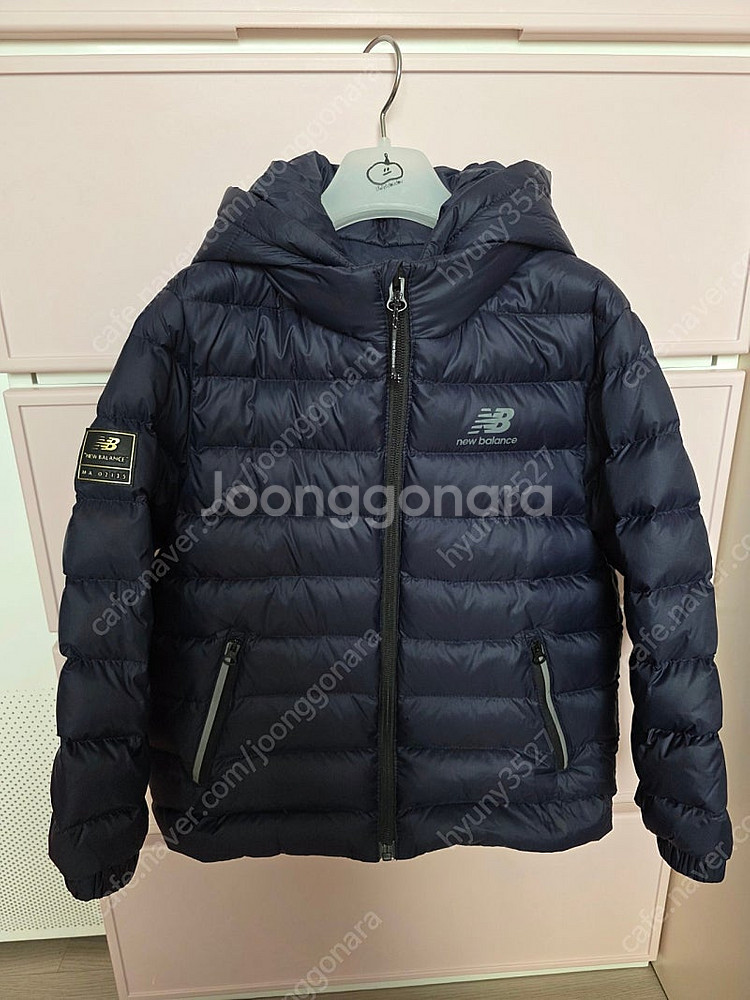 뉴발란스 경량패딩 120사이즈--0
