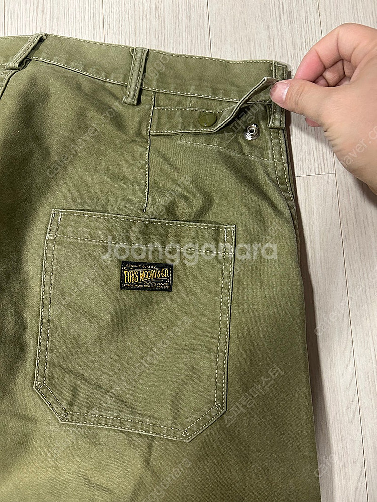 토이즈맥코이 USAF 퍼티그 팬츠 36 실측유--2