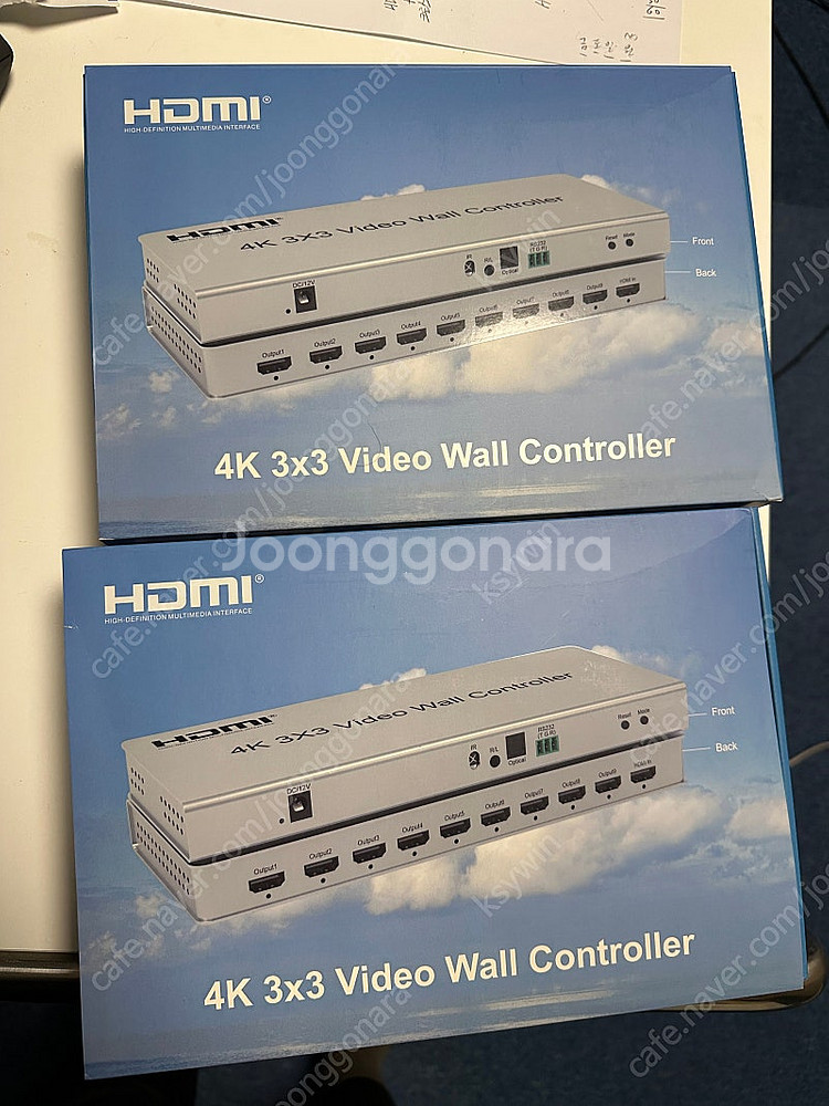HDMI 멀티비전, 3x3 비디오월 컨트롤러 LS-MV...--0