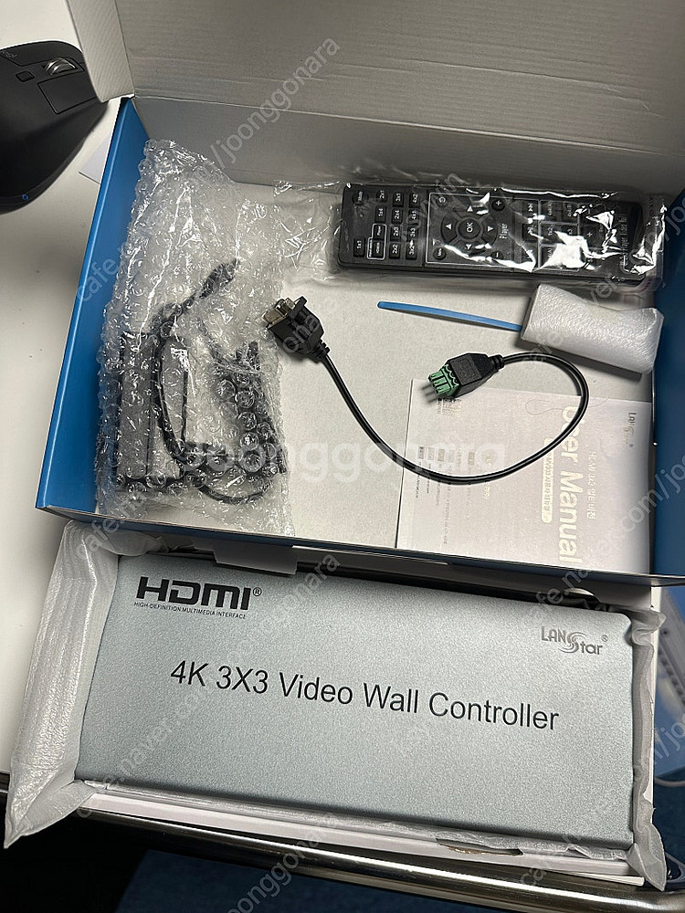 HDMI 멀티비전, 3x3 비디오월 컨트롤러 LS-MV...--3