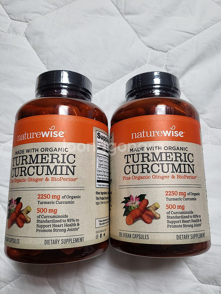오가닉 터메릭 커큐민 180 캡슐 Organic Tur...--0