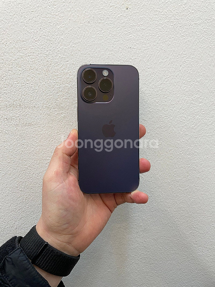 아이폰14프로 퍼플 128GB 상태좋은 중고65만팝니다...--0