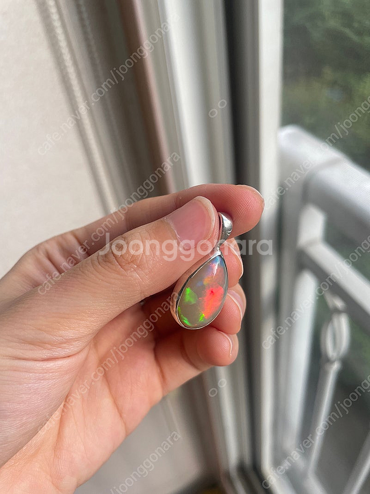 집시루트 허니콤 다크오팔 펜던트 (고퀄)--1