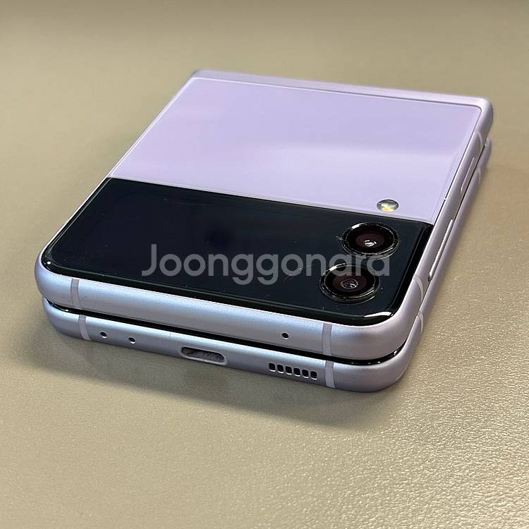 (자급제)갤럭시Z플립3 퍼플색상 256용량 가성비 꿀매...--5