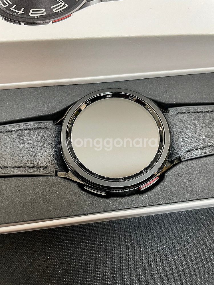 갤럭시워치6클래식 LTE 블랙 43mm 상태좋은 풀박스...--2