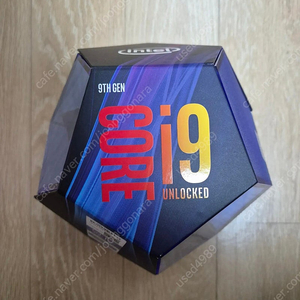 인텔 i9 9900k cpu 팝니다(노뚜따)