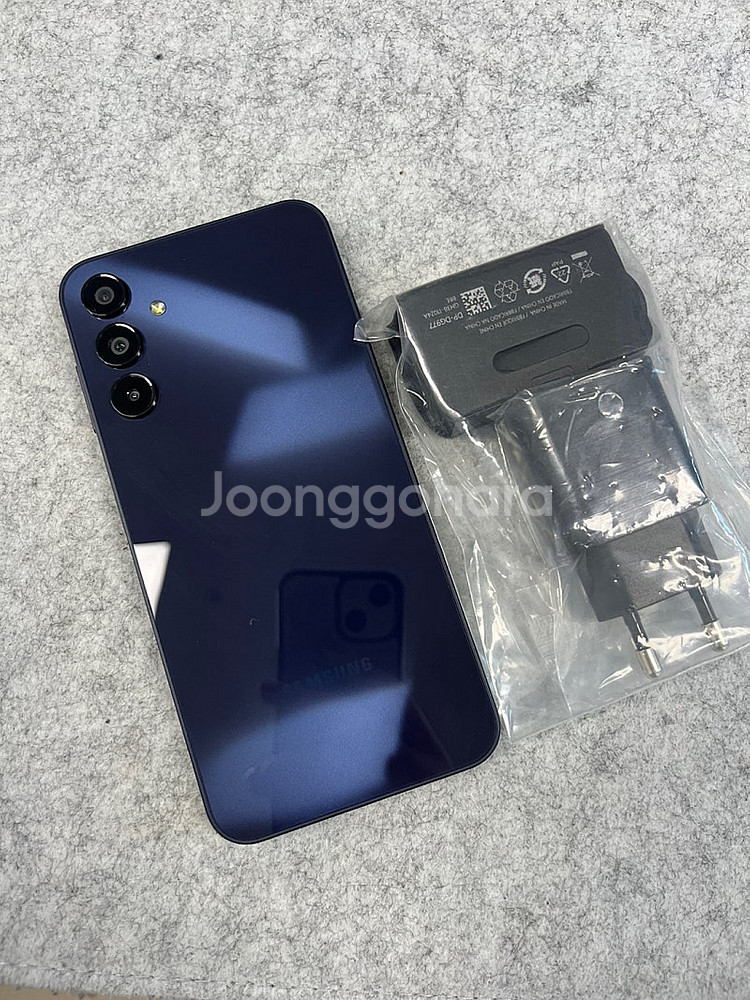 (새상품급)갤럭시A15 블루블랙 128G 24년6월개통...--1