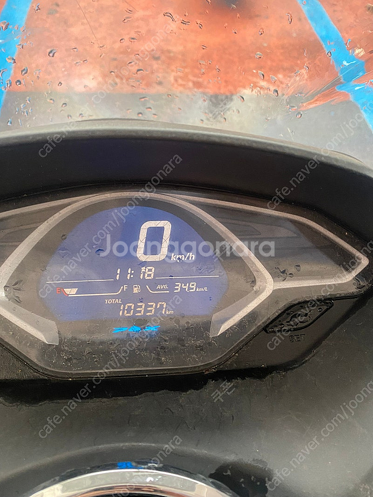 혼다 pcx125 무광 블랙 요시무라 , 아라이헬멧--4