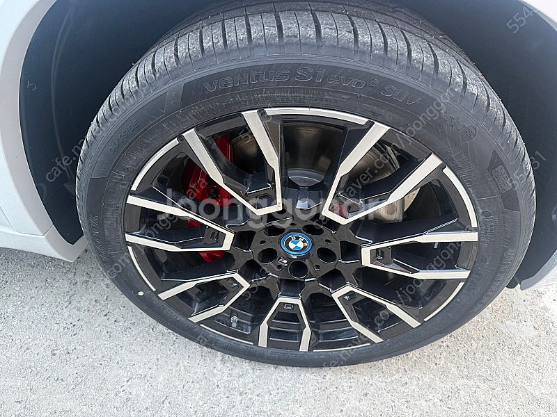 21인치 출고 휠타이어 셋트 bmw x5--1