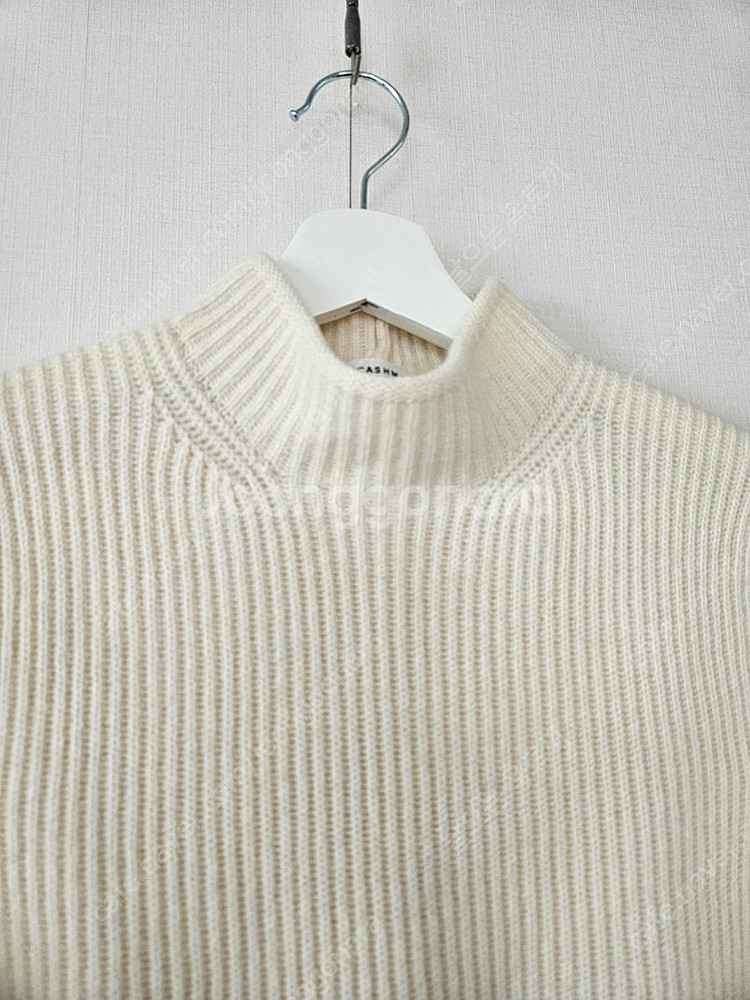 더 캐시미어 모크넥 캐시미어100 니트탑 55--1